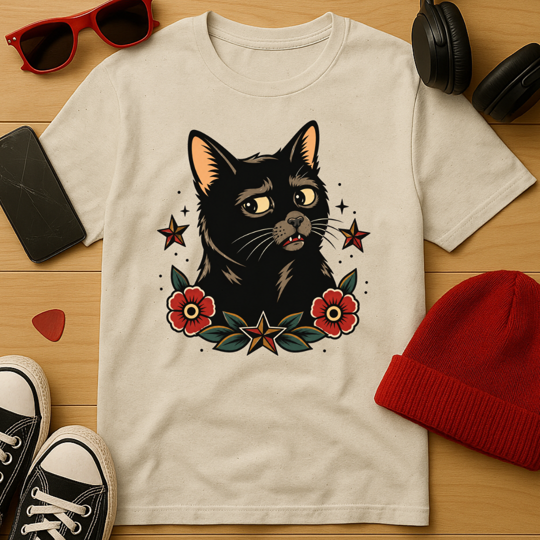 Side Eye Cat T-Shirt