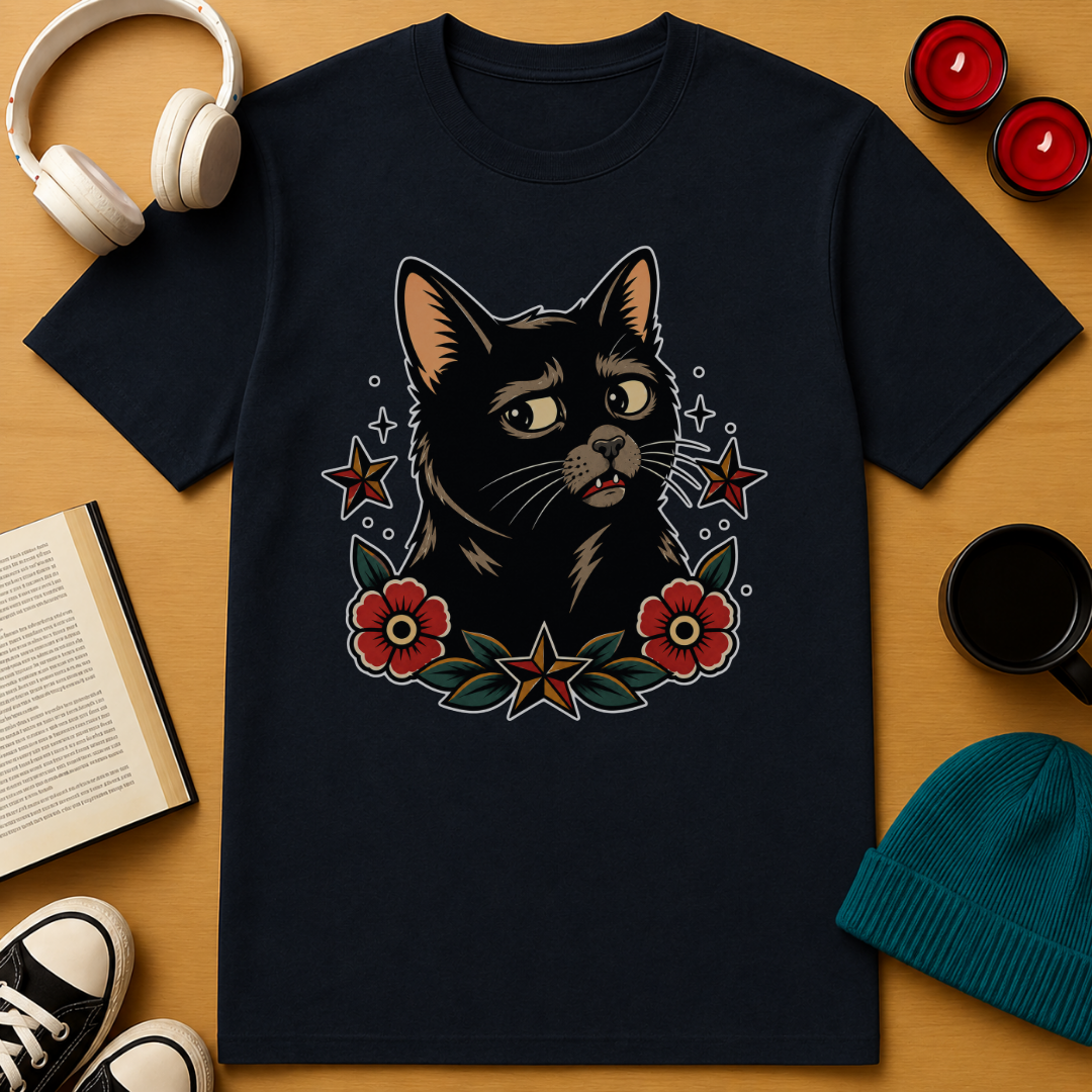 Side Eye Cat T-Shirt