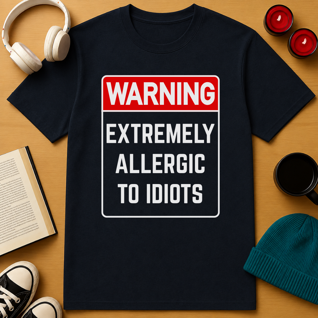 Allergic To Idiots T-Shirt