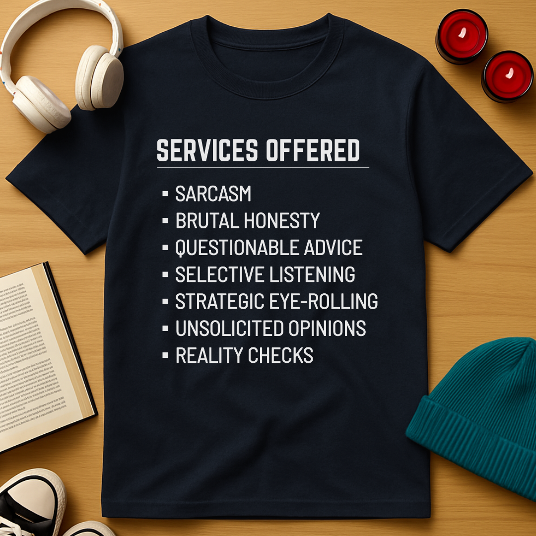 Services Offered T-Shirt
