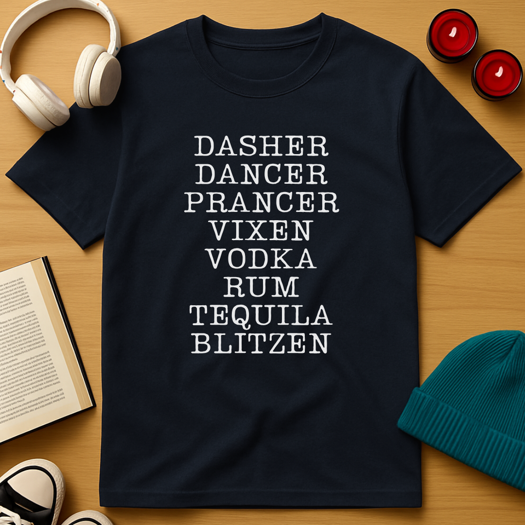 Tipsy The Red-Nosed Reindeer T-Shirt