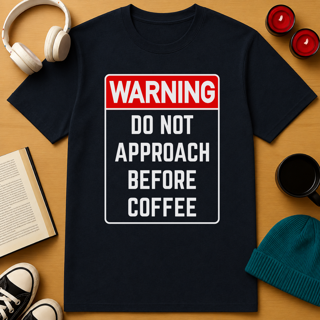 Not Before Coffee T-Shirt
