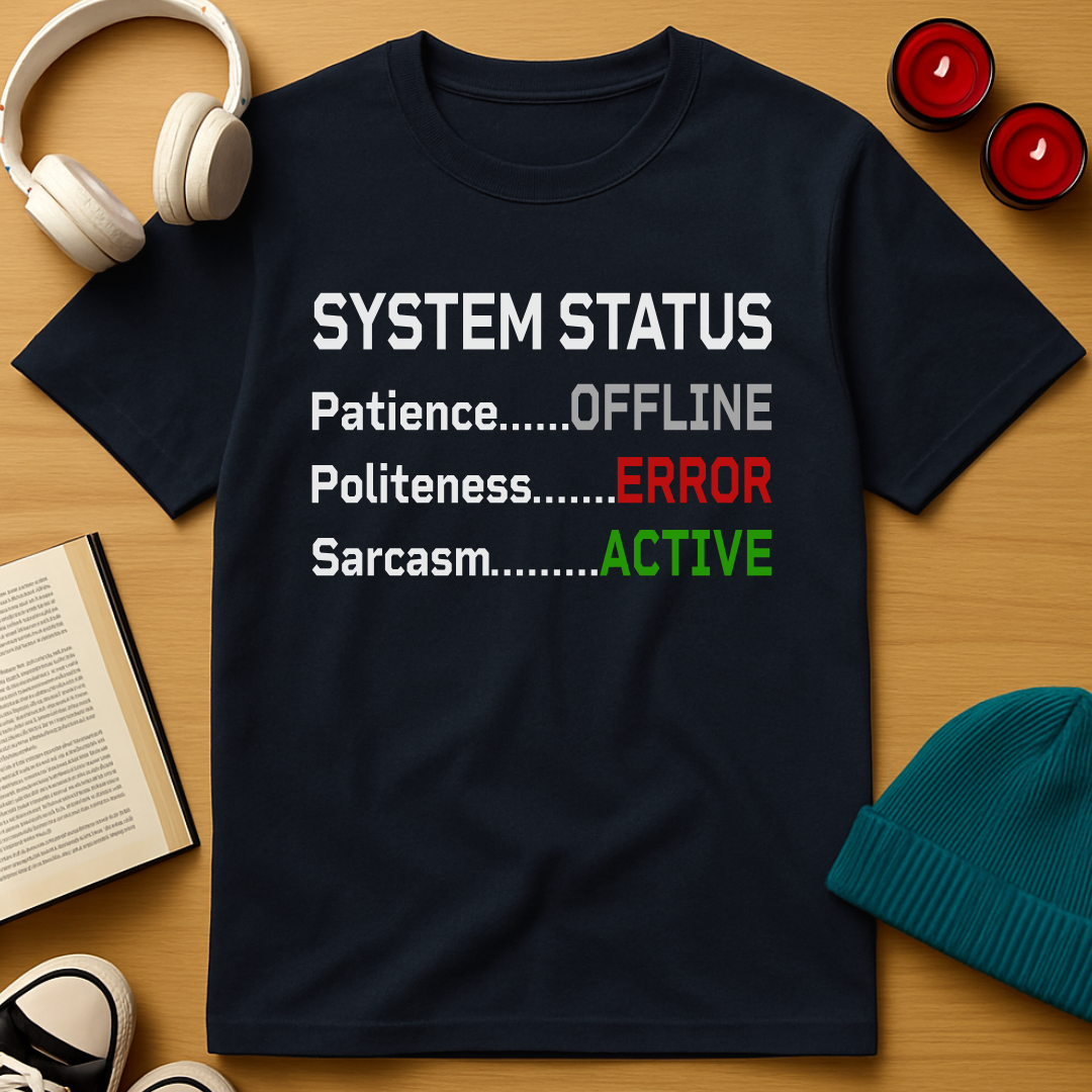 System Status: Filter Disabled T-Shirt