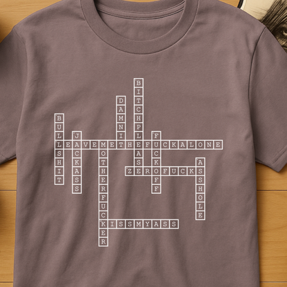 Cuss Word Crossword T-Shirt