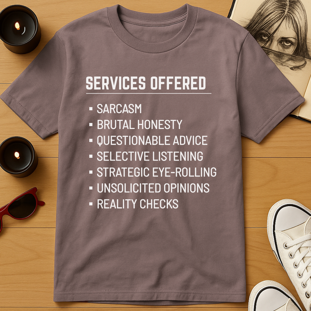 Services Offered T-Shirt