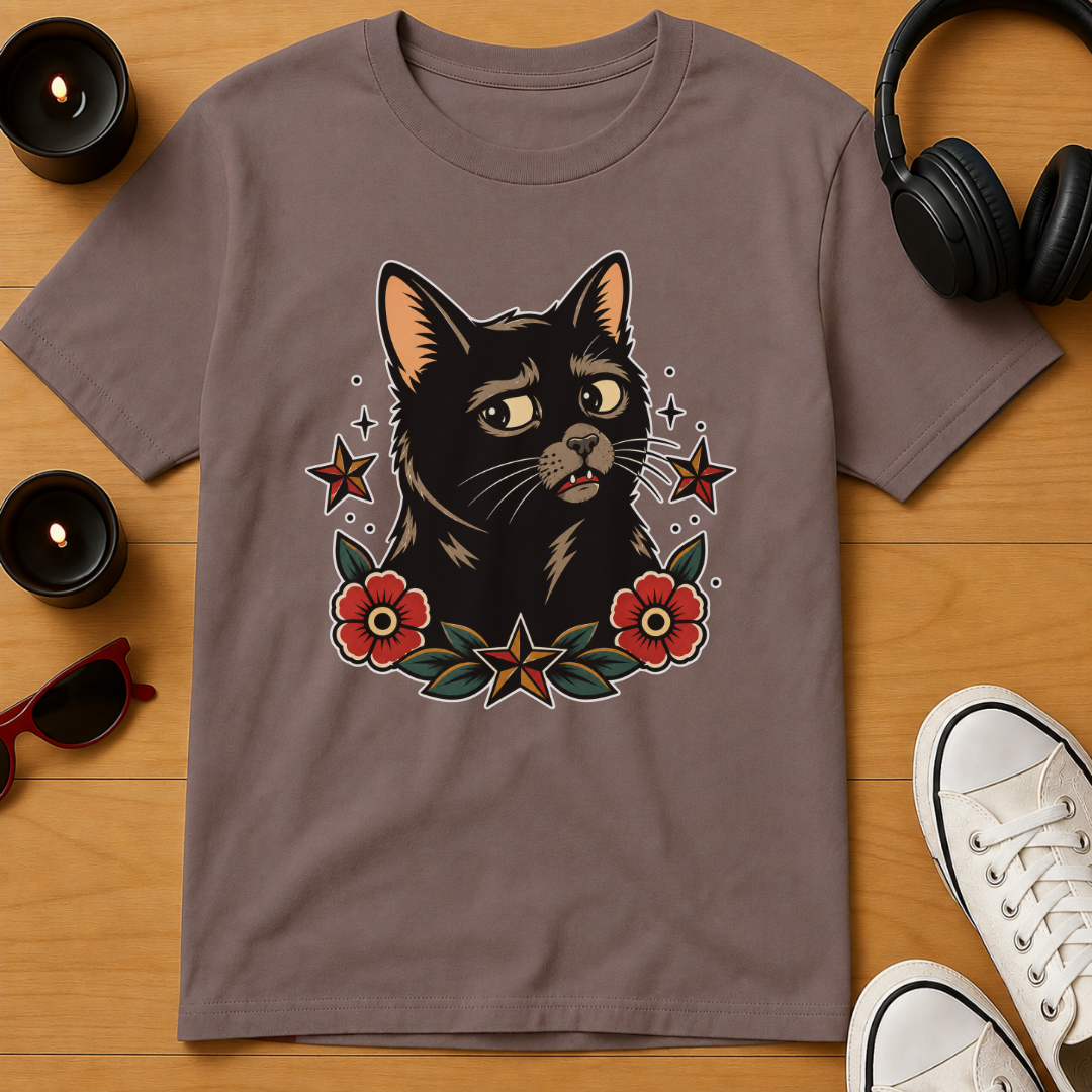 Side Eye Cat T-Shirt