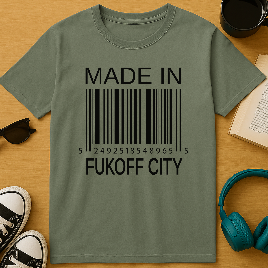 Made in Fukoff City T-Shirt