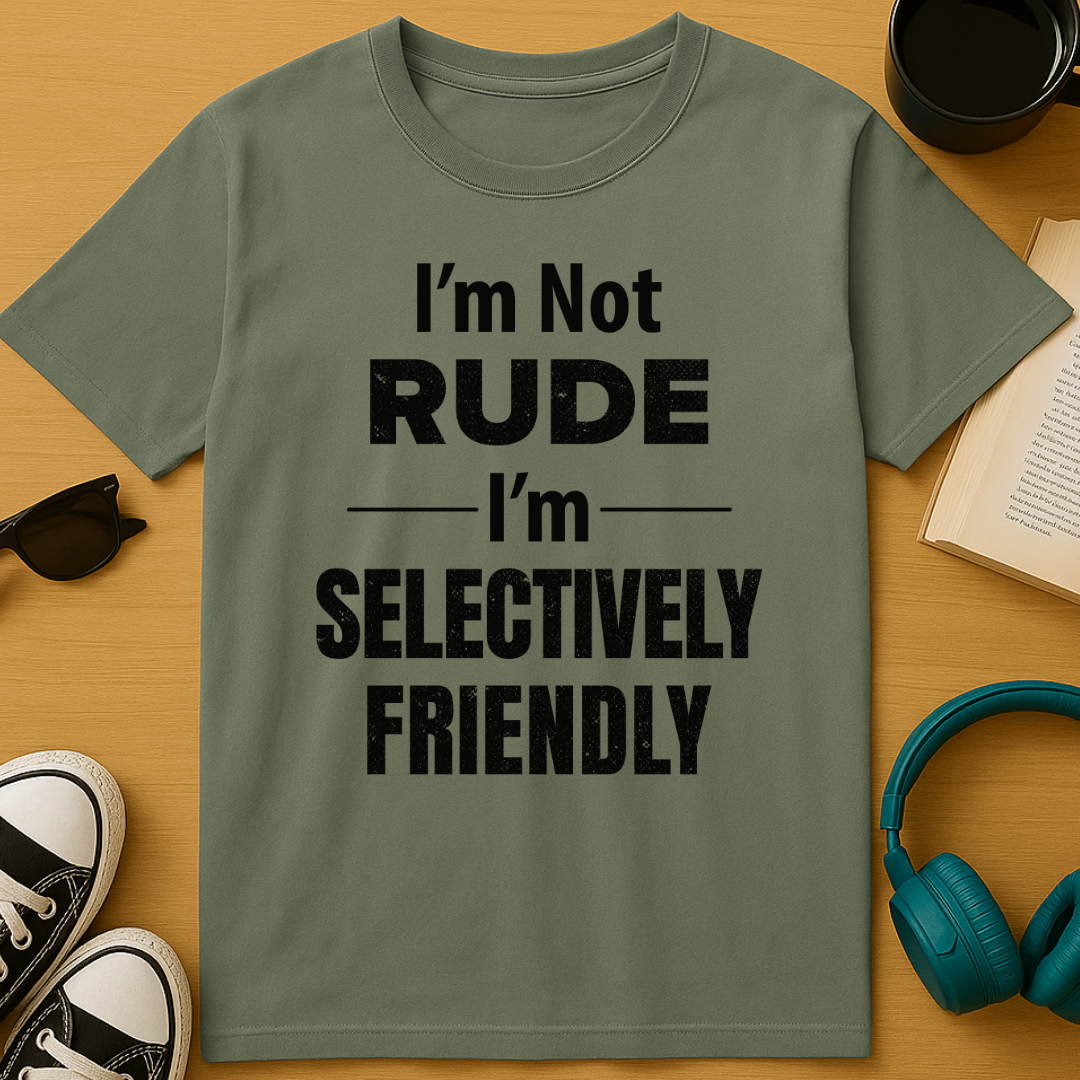 Selectively Friendly T-Shirt