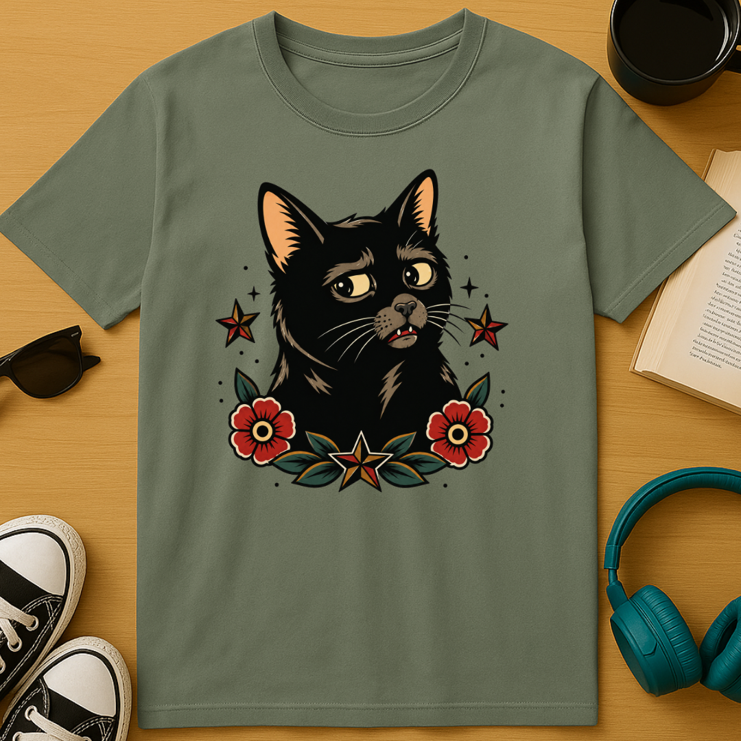 Side Eye Cat T-Shirt