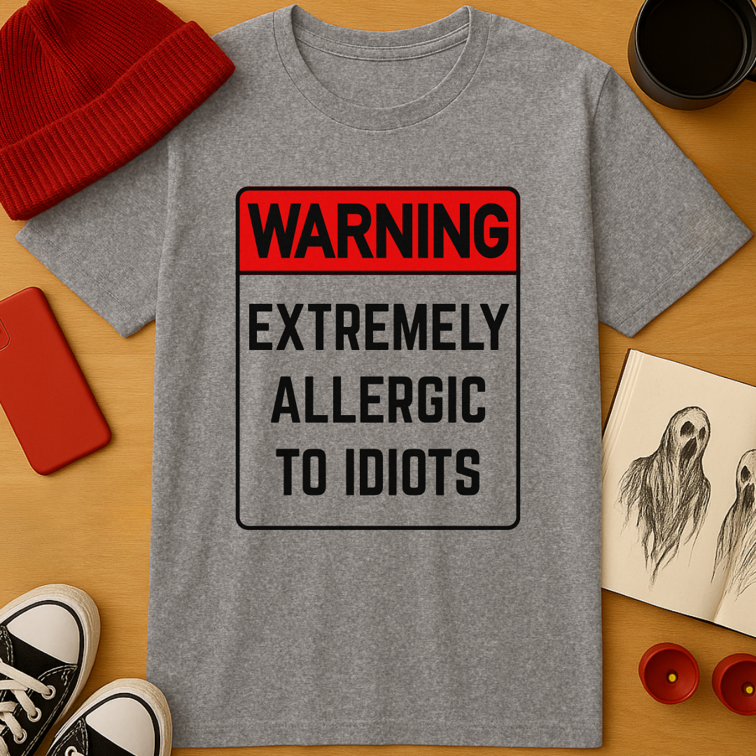 Allergic To Idiots T-Shirt