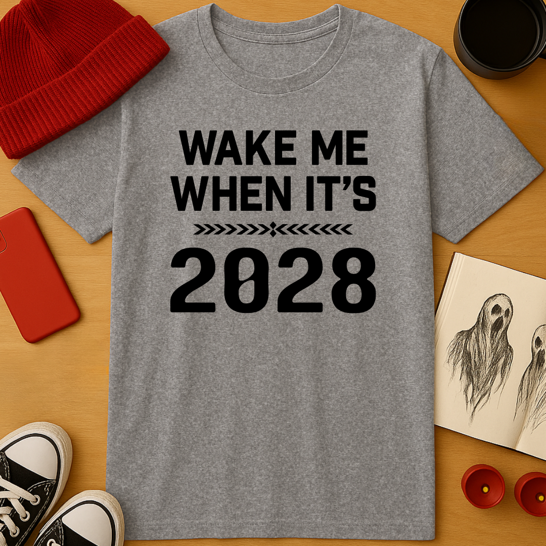 Wake Me In 2028 T-Shirt