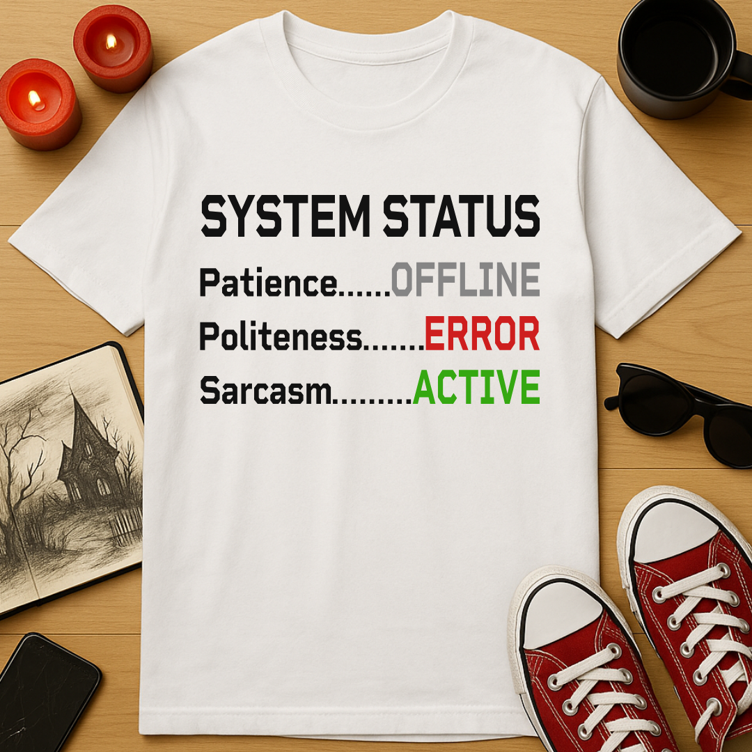 System Status: Filter Disabled T-Shirt