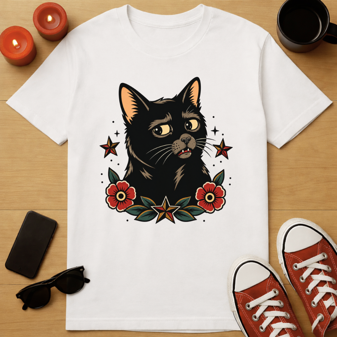Side Eye Cat T-Shirt