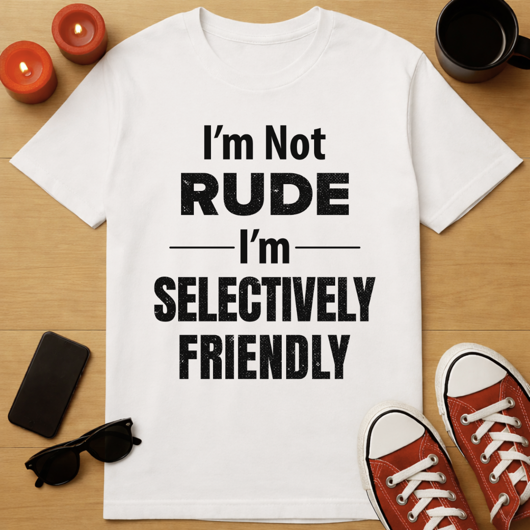 Selectively Friendly T-Shirt