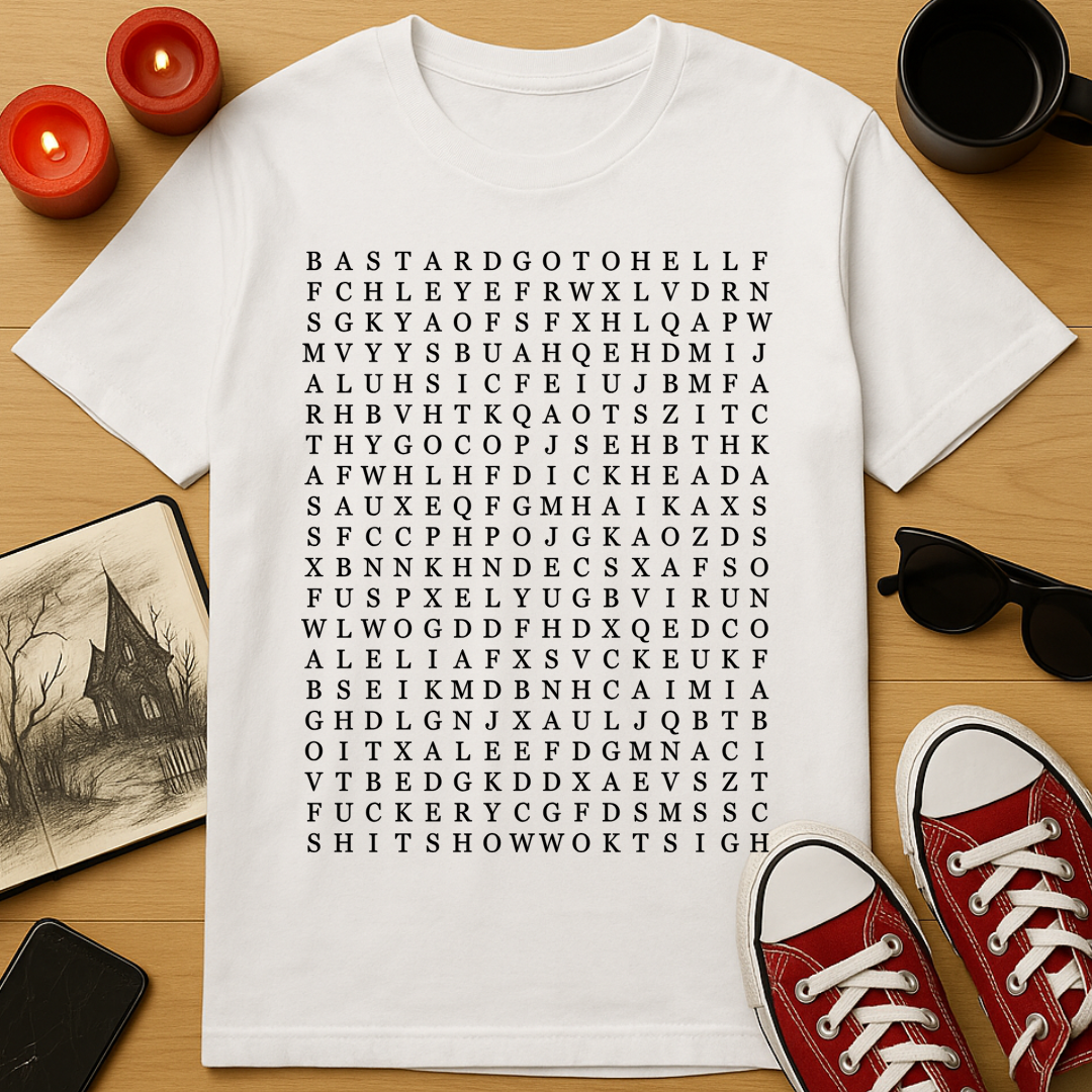 Swear Word Search T-Shirt